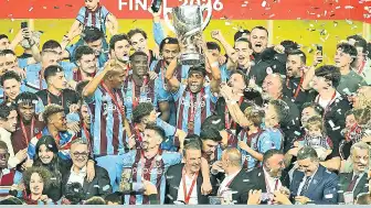 Trabzonspor, Ziraat Türkiye Kupası'nda 10. Kez Şampiyon Oldu