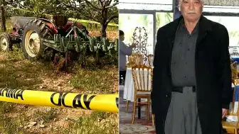Traktör kazası: Çiftçi C.P. hayatını kaybetti