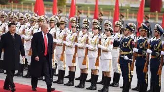 Trump, Pekin'de Çin Devlet Başkanı Xi Jinping ile Görüşecek