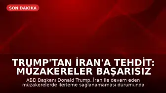 Trump'tan İran'a Tehdit: Müzakereler Başarısız Olursa Saldırılara Yeniden Başlayabiliriz