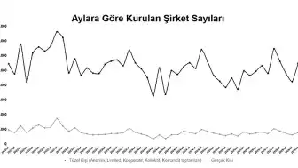 Türkiye'de Şirket Kuruluşlarında Yüzde 10,1 Artış