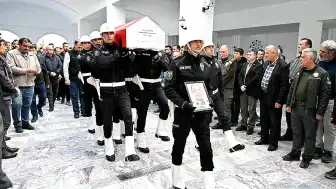 Vefat Eden Polis Memuru S.Ö. Son Yolculuğuna Uğurlandı