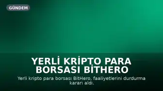 Yerli Kripto Para Borsası BitHero Faaliyetlerini Durduruyor