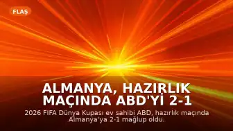 Almanya, Hazırlık Maçında ABD'yi 2-1 Mağlup Etti