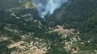 Antalya Kaş'taki Orman Yangını Kontrol Altına Alındı