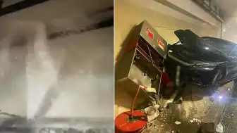 Avrasya Tüneli'nde Kaza: Söndürme Sistemi Sularını Yola Akıttı, Trafik Durdu