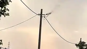 Bandırma'da Elektrik Hattında Arıza: Korku Dolu Anlar Yaşandı