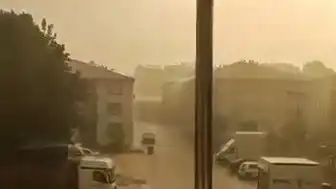 Bursa'nın İnegöl İlçesinde Sağanak ve Dolu Yağışı Hayatı Olumsuz Etkiledi