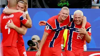 Dünya Kupası G Grubu'nda Norveç, Haaland'ın Performansıyla Irak'ı 4-1 Mağlup Etti