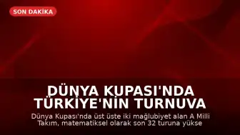 Dünya Kupası'nda Türkiye'nin Turnuva Serüveni Sona Erdi