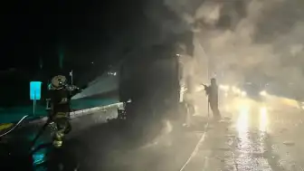Hatay'da tır yangını kontrol altına alındı