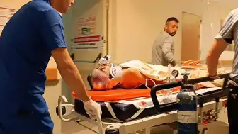 İnşaatta Başına Demir Düşen İşçi Ağır Yaralandı