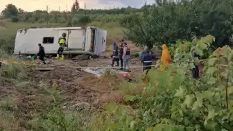 Isparta'da Midibüsün Devrildiği Kazada Can Kaybı 5'e Yükseldi