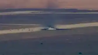 Kaliforniya'da ABD Hava Kuvvetlerine Ait B-52 Stratofortress Uçağı Düştü