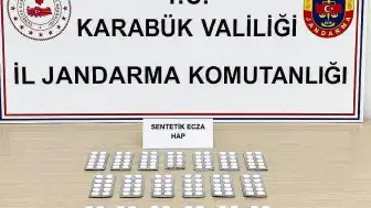 Karabük'te Uyuşturucu Operasyonu: 331 Sentetik Hap Ele Geçirildi