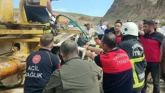 Kırıkkale'de Kepçe Kazası: Operatör Ağır Yaralandı
