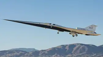 NASA'nın Sessiz Süpersonik Uçağı X-59 İlk Kez Ses Duvarını Aşacak