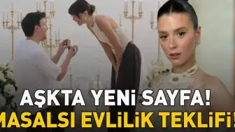 Oyuncu Buçe Buse Kahraman'a Kaan Akyıldız'dan Evlilik Teklifi