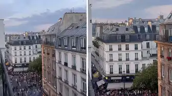 PSG'nin Şampiyonlar Ligi Zaferi Sonrası Paris Sokaklarında Yaşananlar Ortaya Çıktı