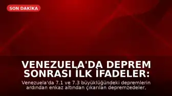 Venezuela'da Deprem Sonrası İlk İfadeler: Enkaz Altından Kurtulanlar Yaşadıklarını Anlattı