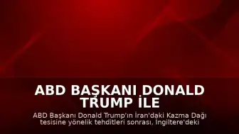 ABD Başkanı Donald Trump ile İngiltere Başbakanı Andy Burnham Zirvesi Sonrası ABD Uçakları İngiltere'den Hareket Etti