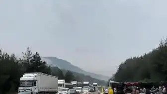 Adana-Pozantı Otoyolu'nda Tır Devrildi: Trafik Akışı Durdu