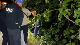 Bursa İnegöl'de Uçurum Kenarında Terk Edilmiş Motosiklet Bulundu
