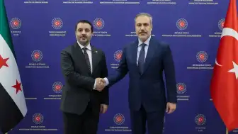 Dışişleri Bakanı Hakan Fidan, Suriye Dışişleri Bakanı Esad Hasan ile bir araya geldi