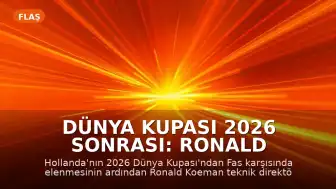 Dünya Kupası 2026 Sonrası: Ronald Koeman Hollanda Teknik Direktörlüğünden İstifa Etti