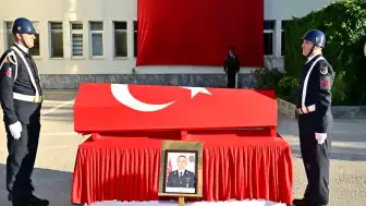 Eskişehir'de Şehit Olan Uzman Jandarma M.D. İçin Tören Düzenlendi
