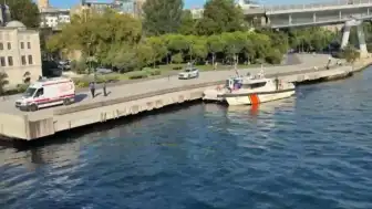 Haliç'teki Tekne Kazasında Denize Düşen Personelin Cansız Bedenine Ulaşıldı