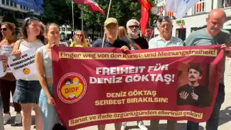 Hamburg'da Deniz Göktaş İçin Protesto Düzenlendi