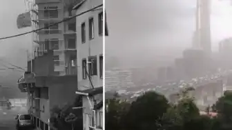 İstanbul'da Şiddetli Fırtına: İlçelerde Maddi Hasar Oluştu ve Ulaşımda Aksamalar Yaşandı