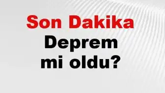 Muğla Datça'da Deprem: 08 Temmuz 2026 Tarihli Son Dakika Bilgileri