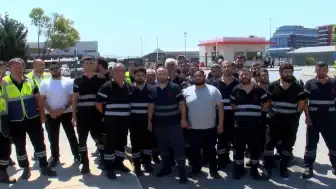 Pendik'teki İETT Garajında Çalışan İşçilerden İş Yavaşlatma Eylemi