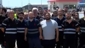 Pendik'teki İETT Garajında Çalışan İşçilerden İş Yavaşlatma Eylemi