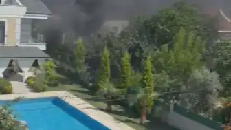 Silivri Gümüşyaka Mahallesi'nde Villada Yangın Çıktı