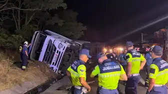Tekirdağ Çorlu'da TIR Devrildi: 1 Kişi Hayatını Kaybetti