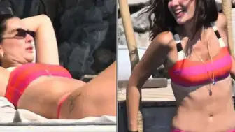 Ünlü Oyuncu Bergüzar Korel Fethiye'de Görüntülendi