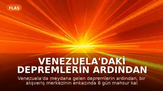 Venezuela'daki Depremlerin Ardından Enkaz Altından Mucizevi Kurtuluş