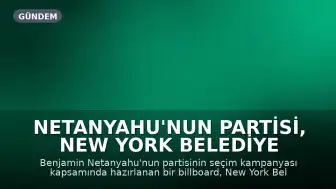 Netanyahu'nun Partisi, New York Belediye Başkanı Mamdani'yi İran ve Hizbullah Liderleriyle Kıyasladı