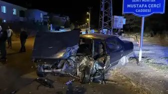 Elazığ'da Trafik Kazası: Otomobil Sürücüsü Yaralandı