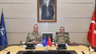 Genelkurmay Başkanı Orgeneral Bayraktaroğlu, NATO Komutanı Greynkewich ile Görüştü
