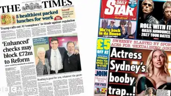 Reform UK'e Bağışlar ve Sydney Sweeney'nin Reklam Kampanyası Manşetlerde