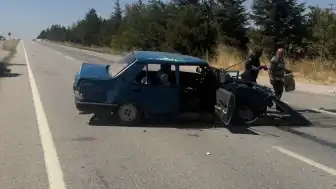 Sivrihisar'da Trafik Kazası: 6 Yaralı