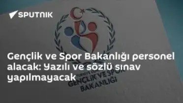 Gençlik ve Spor Bakanlığı Personel Alımı Yapacak
