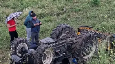 15 Yaşındaki M.Y. Traktör Kazasında Hayatını Kaybetti