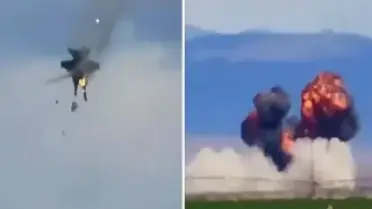 ABD Hava Gösterisinde İki Savaş Uçağı Çarpıştı
