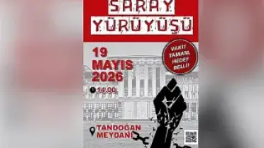 Av. Muhammed Aybars Akdoğan 19 Mayıs'ta Saray'a Yürüyüş Düzenleyecek