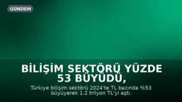 Bilişim Sektörü Yüzde 53 Büyüdü, Küresel Pastadan Aldığı Pay Artmadı
